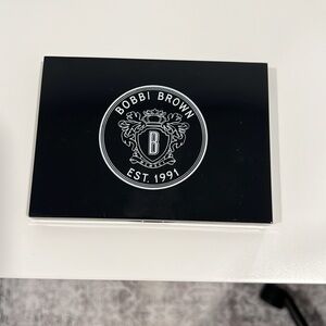 Empty Bobbi Brown Custom Eyeshadow / Blush 6 Pan Palette with Mirror Lid